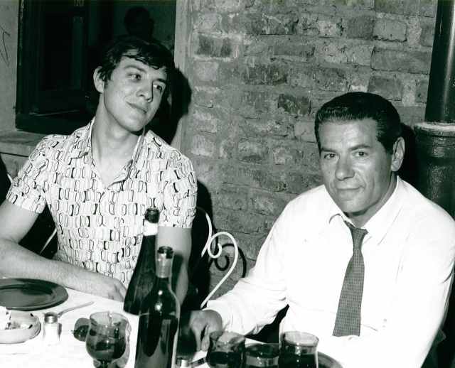 Angelo Cattaneo a cena con Pino Brumatti