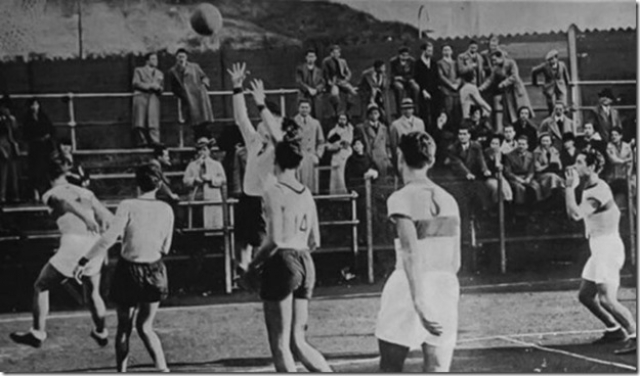 Canetta al tiro a Cremona nei primi anni '30 