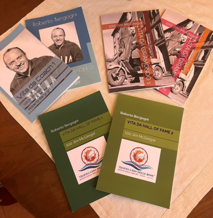 Le copertine dei volumi che costituiscono la Trilogia su Jim McGregor di Roberto Bergogni, edita da Amazon 2023 (per gentile concessione dell'Autore)