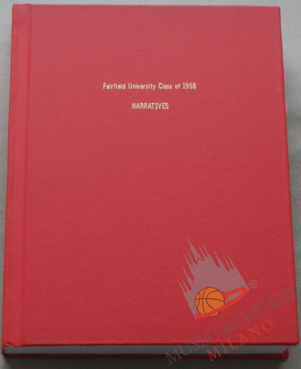 I ricordi della classe 1968 alla Fairfield University celebrati al loro 50simo anniversario e scritti da Arturo in questa raccolta 'Narratives' (627 pagine) che ora ha un posto eterno alla Library of Congress a Washington D.C. (foto Kenney, per gentile concessione del diretto interessato)