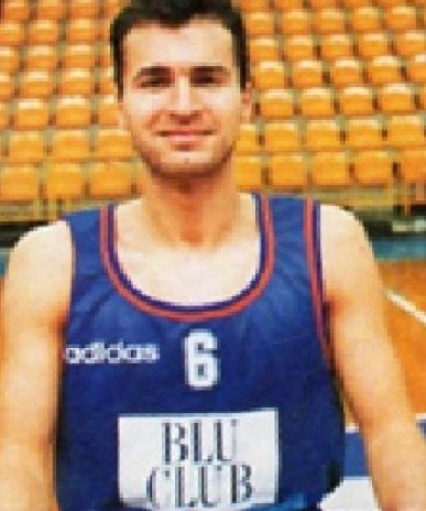 Massimo Sorrentino nel 1994/95 con l'Aresium Blu Club promosso in Serie A1